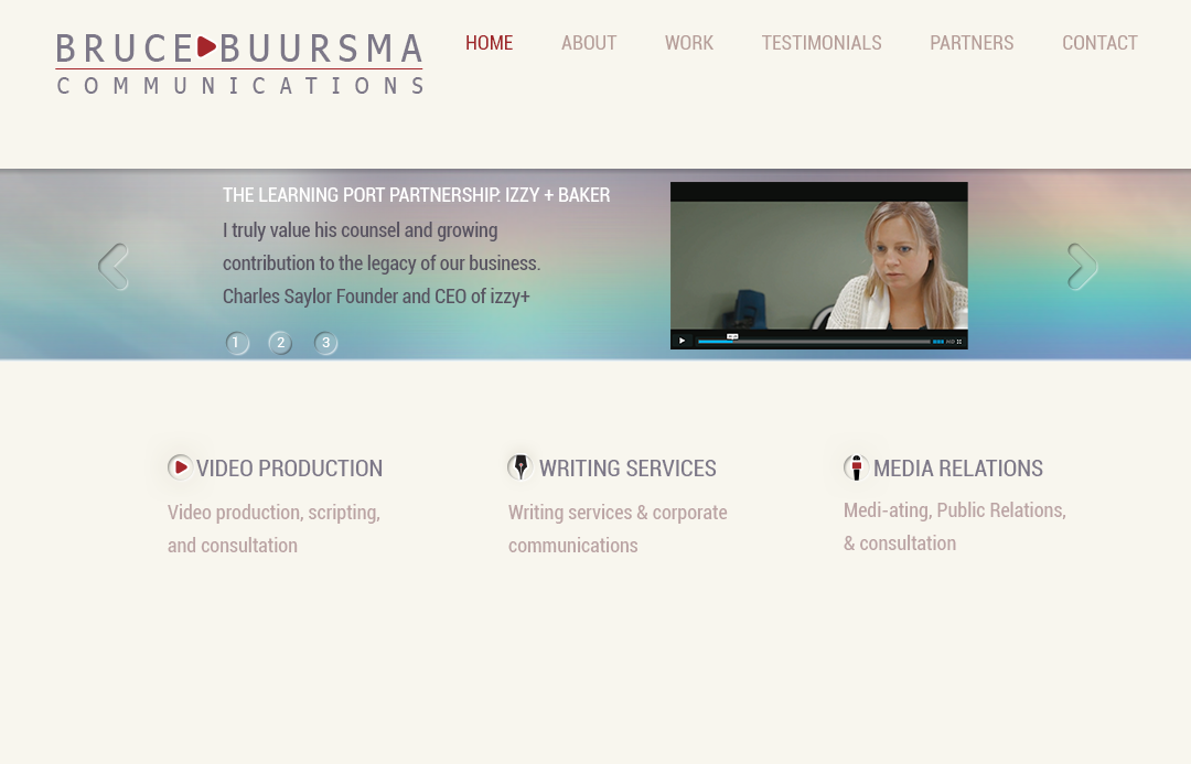 Bruce Buursma Site